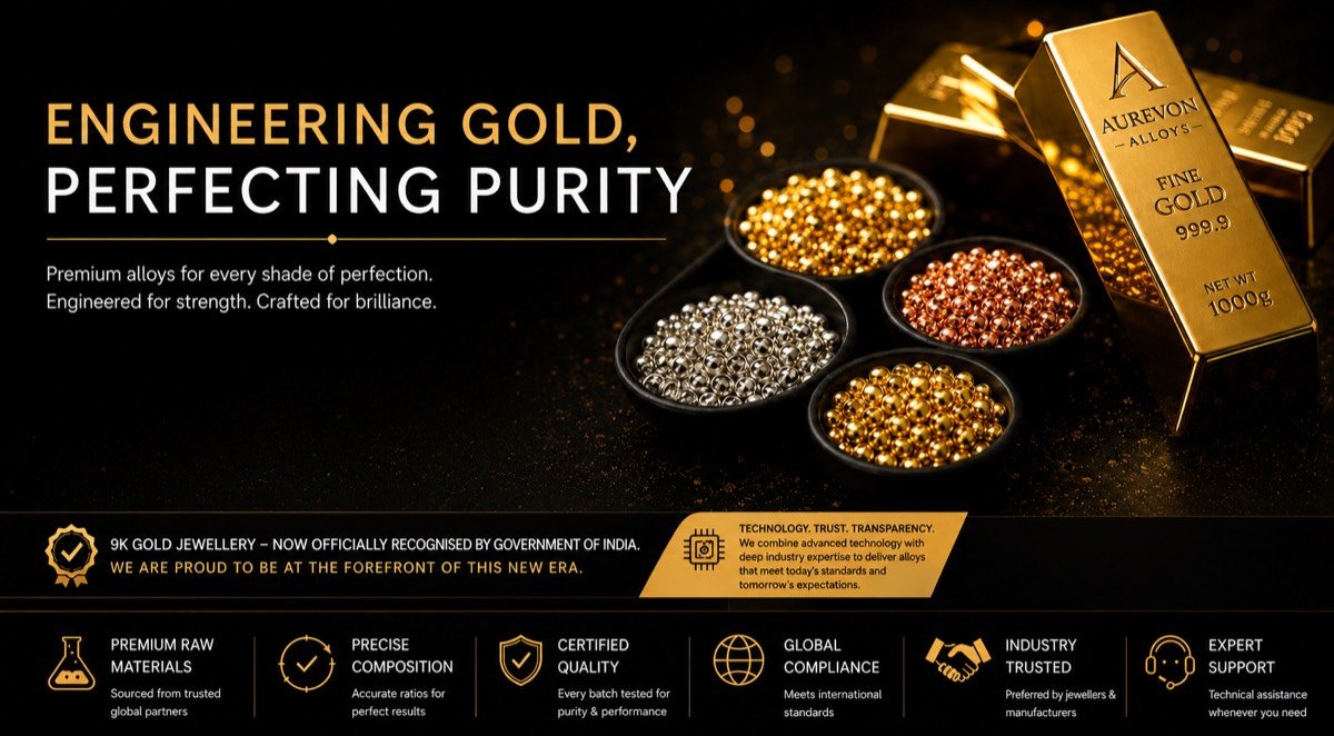 Aurevon Alloys — Engineering Gold, Perfecting Purity